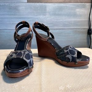 Coach Lynda Patchwork Wedge